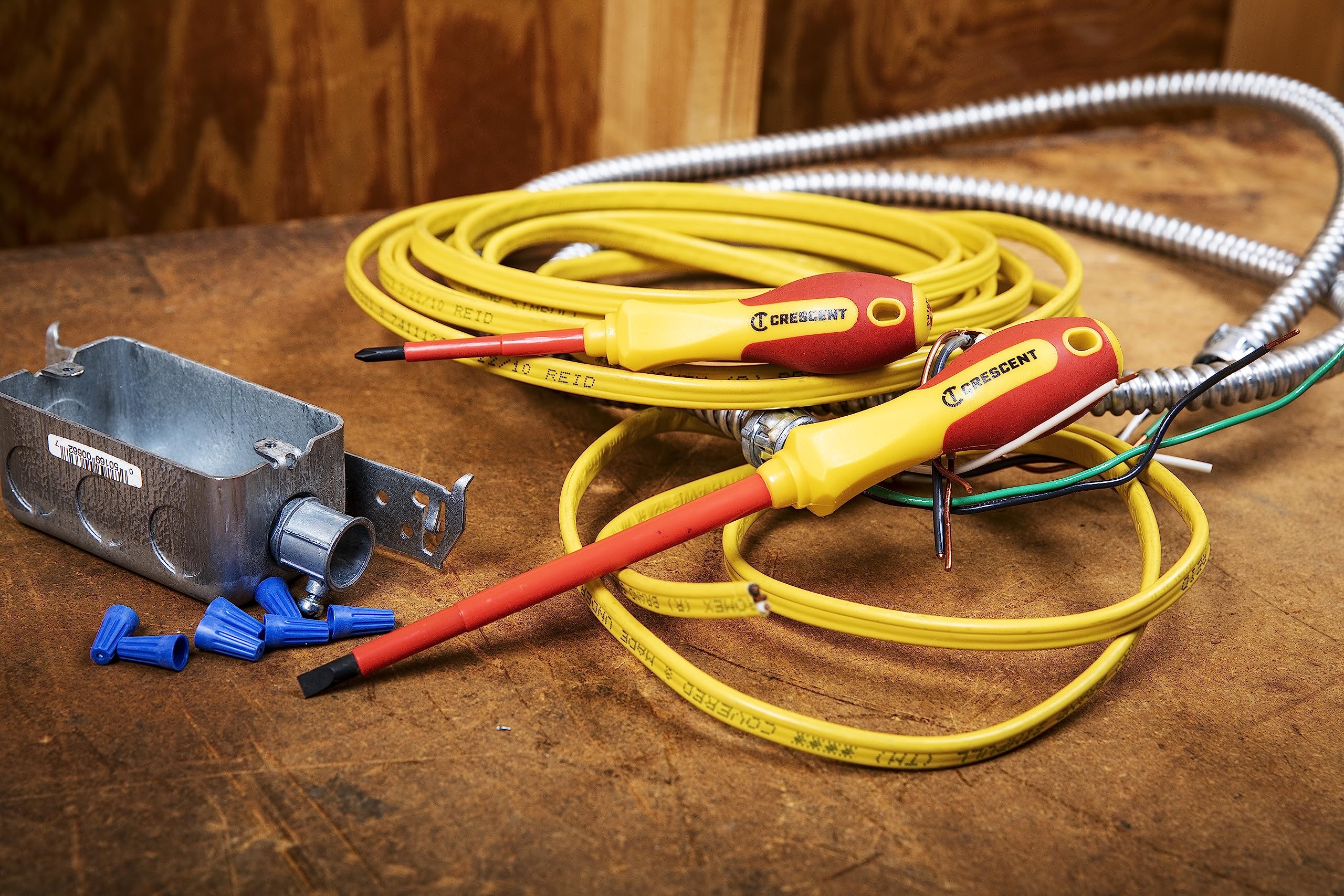 Crescent CRESCENT 2 Piece Insulated, Mixed Screwdriver Set - Phillips #1x3" and Slotted 1/4"x6" - CVDE2PCSET - Image 8